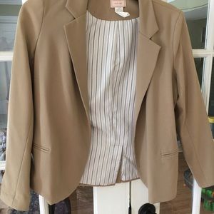 Tan blazer